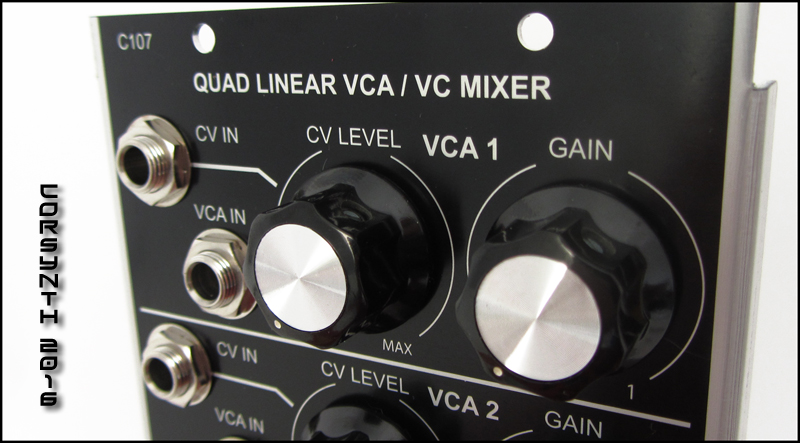C107 Quad Linear VCA / VC Mixer - Click Image to Close